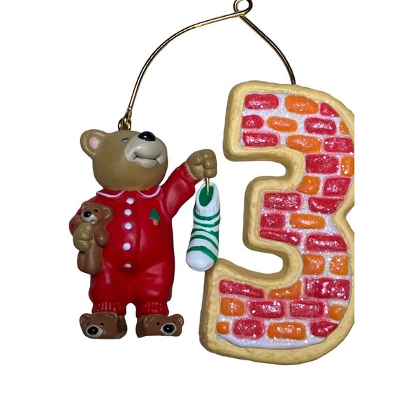 Hallmark Child's Third (3rd) Christmas Ornament - Picture 2 of 11